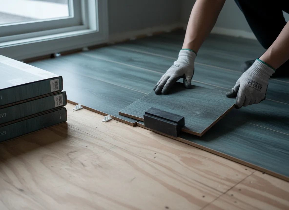 Luxury Vinyl Plank Installation company in Burdick, KS